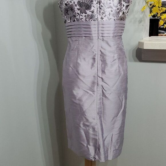 R&M RICHARDS 2 PCS SUIT.  Orchid satin with sequins/Reinstones. SIZE 10P… - Picture 10 of 16